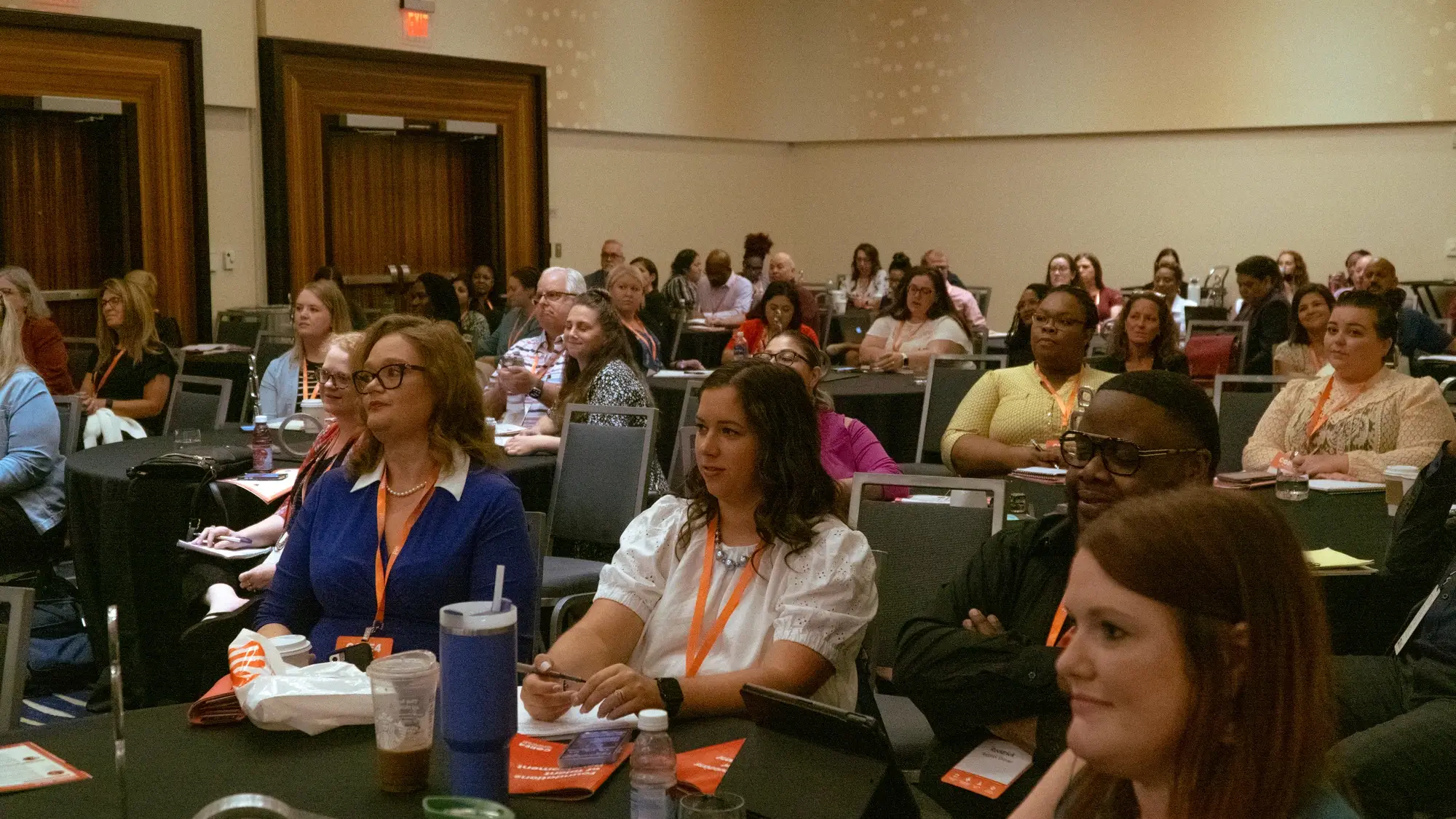 Core4 attendees participating in a learning session